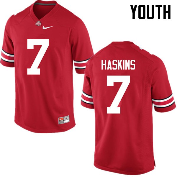 Ohio State Buckeyes #7 Dwayne Haskins Youth High School Jersey Red